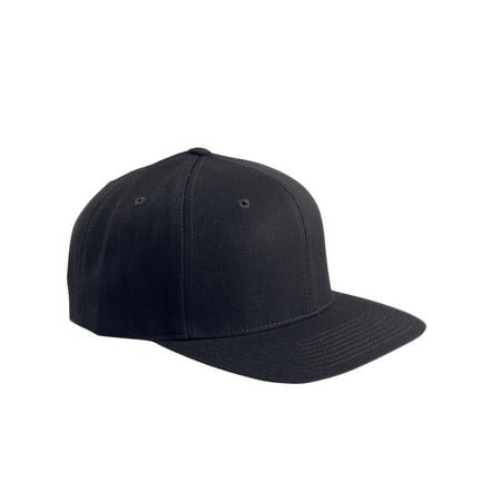 Yupoong Visière Plate Structurée à 6 Panneaux pour Adulte, Snapback Classique