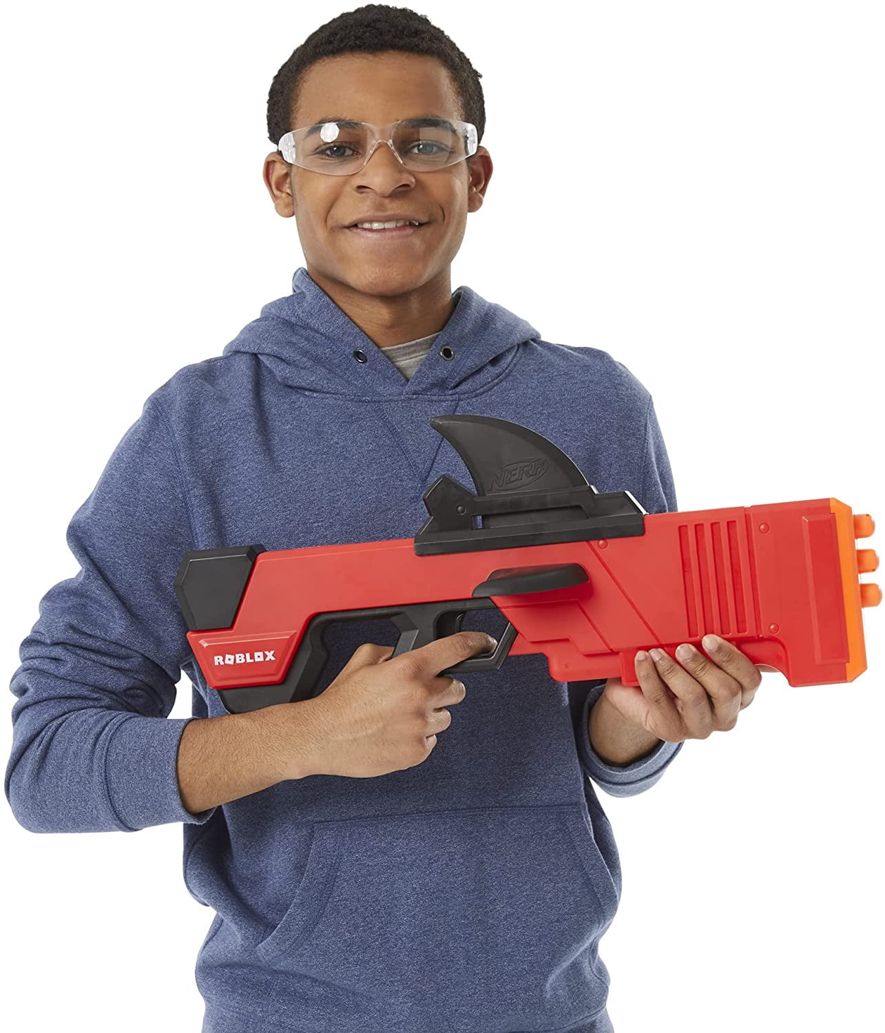 NERF ROBLOX MM2 SHARK SEEKER DART BLASTER w/ EXCLUSIVE VIRTUAL CODE - BRAND  NEW 195166124346