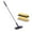 Blue 【1x Floor Brush】, variant on Tub Tile Scrub Brush with Long Handle and Squeegee for Shower Cleaning Non-Slip Grip and Durable Bristles for Effortless Scrubbing Perfect for Bathroom Sink Bathtub and Glass Surfaces Topliu