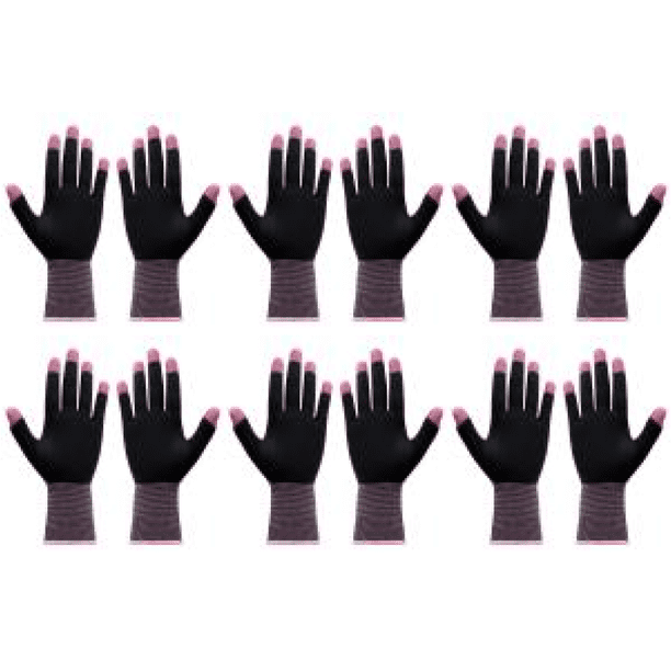 DQrwqpou 1 par guantes con pantalla táctil para guantes para juegos PUBG E-Sports Sara (rosa)