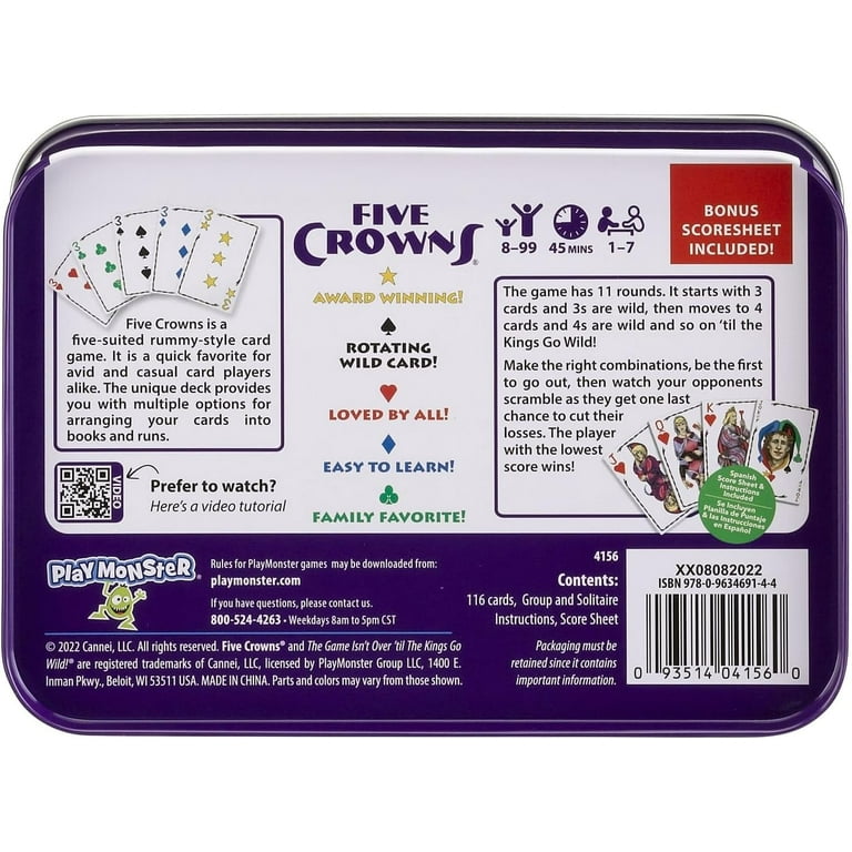 Five Crowns Card Game — The Lovin Sisters