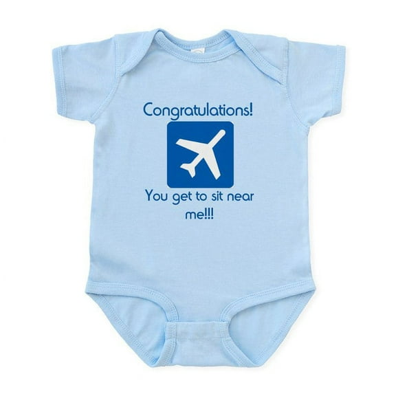 CafePress - Plane Infant Bodysuit - Baby Light Bodysuit, Size Newborn - 24 Months
