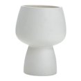 thumbnail image 3 of SunniMix Ceramic Plant Pot Flower Vase Container Indoor Outdoor Plants Modern Planter White, 3 of 8