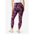 thumbnail image 3 of Roaman's Women's Plus Size Petite Plus Size Essential Stretch Ankle Length Pull-On Legging, 3 of 6
