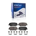 thumbnail image 6 of Detroit Axle - Rear Brake Kit for 10-16 Hyundai Santa Fe, 13-16 Santa Fe Sport, 11-15 Kia Sorento Replacement 2010 2011 2012 2013 2014 2015 2016 Brakes Rotors Ceramic Brake Pads, 6 of 7