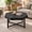Black, variant on Homy Casa 30 Inch Octagonal Vintage Patchwork Farmhouse Coffee Table Wood Top Cross Metal Legs for Living Room