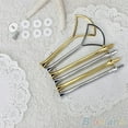 thumbnail image 4 of Accent Plates,2 or 3 Tier Cake Stand Fittings Hardware Holder for Wedding and Party - Multi-Style 2 Or 3 Tier Plate Handle Fitting Hardware Rod Tool Cake Plate Stand, 4 of 8