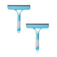 thumbnail image 1 of Cleaning Brush Multifunction Window Cleaning Tool Multipurpose Silicone Window Cleaner With Water Spray Function Glass Door Shower Squeegee Car Home Kitchen Household Wiper Cleaning Squeegee Blue, 1 of 5