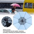 thumbnail image 3 of Cooling Sunshade Umbrella,Sun Umbrella with Misting Fan Multi Functional Cooling Fan Sun Umbrella for Hot Summer Portable Sun Umbrella with Fan for Summer Travel (Blue), 3 of 9