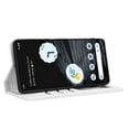 thumbnail image 6 of Nalacover for Google Pixel 7 Pro 6.7 inch Wallet Case,Luxury 360 Protection PU Leather Anti-Scratch Hidden Magnetic Closure Flip Folio Kickstand Credit Card Slots Shockproof Phone Cover,White, 6 of 7