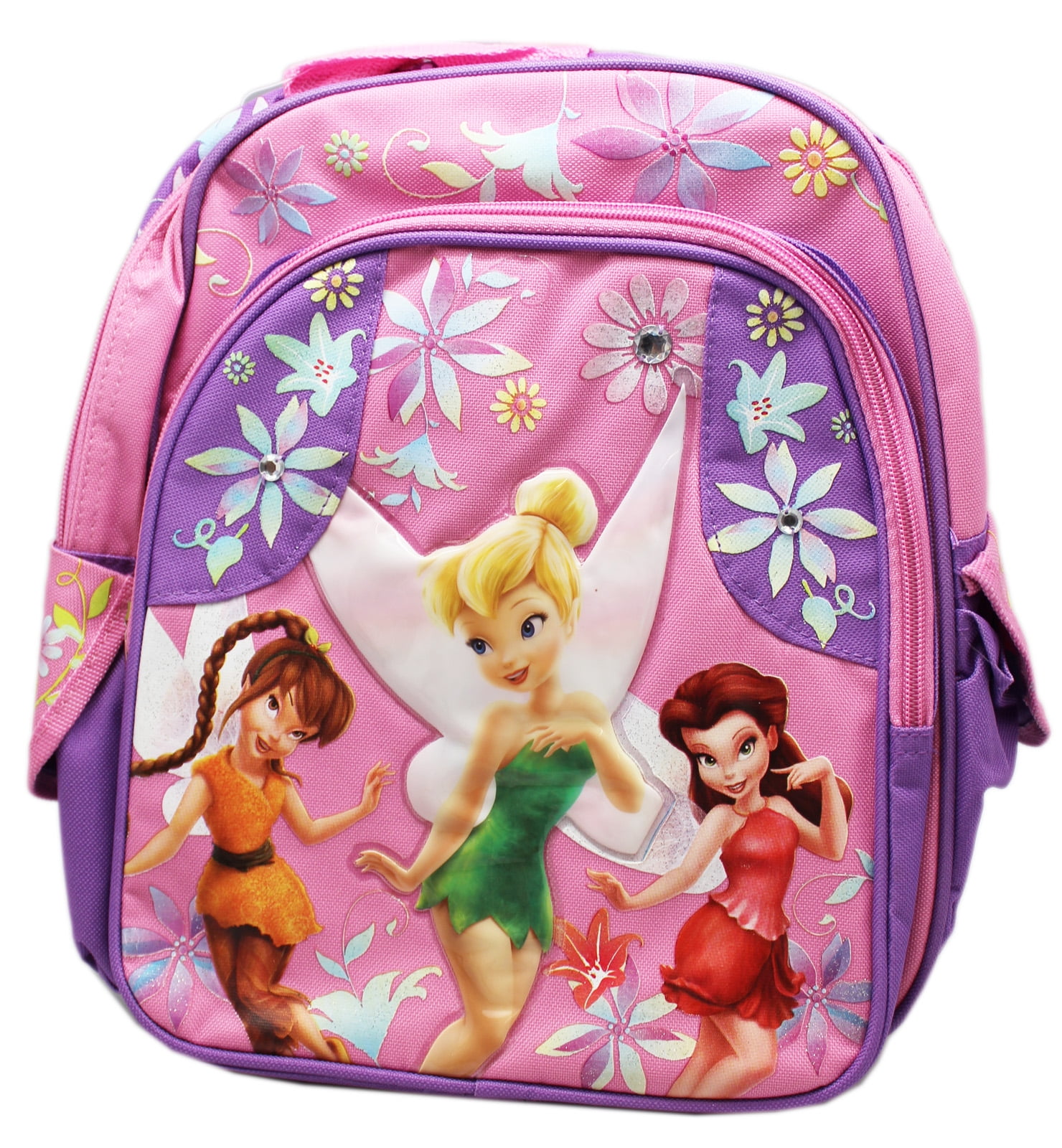 Tinker Bell Disney Fairies Lovely Flowers Light Pink/Violet Small