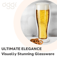 thumbnail image 5 of Double Wall Beer Glass 14oz / 400ml, Set of 2, 5 of 8