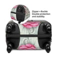 thumbnail image 4 of Gaeub Vintage Wood with Floral Elastic Luggage Cover with Concealed Zipper Dust-Proof Luggage Cover Protector - 18-32 inch - X-Large, 4 of 9