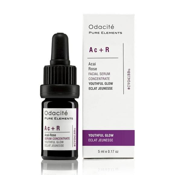 ¿Odacito? Suero concentrado antienvejecimiento con Acai + Rosa - Aceite facial revitalizante Brillo juvenil Mejora el tono de la piel Arrugas y firmeza Aceite de rosa que desafía la edad 0.17 fl. onz.