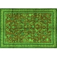 thumbnail image 1 of Ahgly Company Indoor Rectangle Persian Green Traditional Area Rugs, 2' x 5', 1 of 1