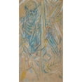 thumbnail image 2 of Edvard Munch 10x14 Black Ornate Wood Framed Double Matted Museum Art Print Titled: Death and Crystallization (1909), 2 of 5