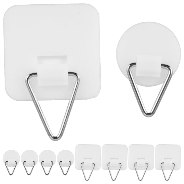 SOPOTUTU 20Ud Adhesivos Invisibles Para Pared Con Soporte Resistente Para Cuadros Y