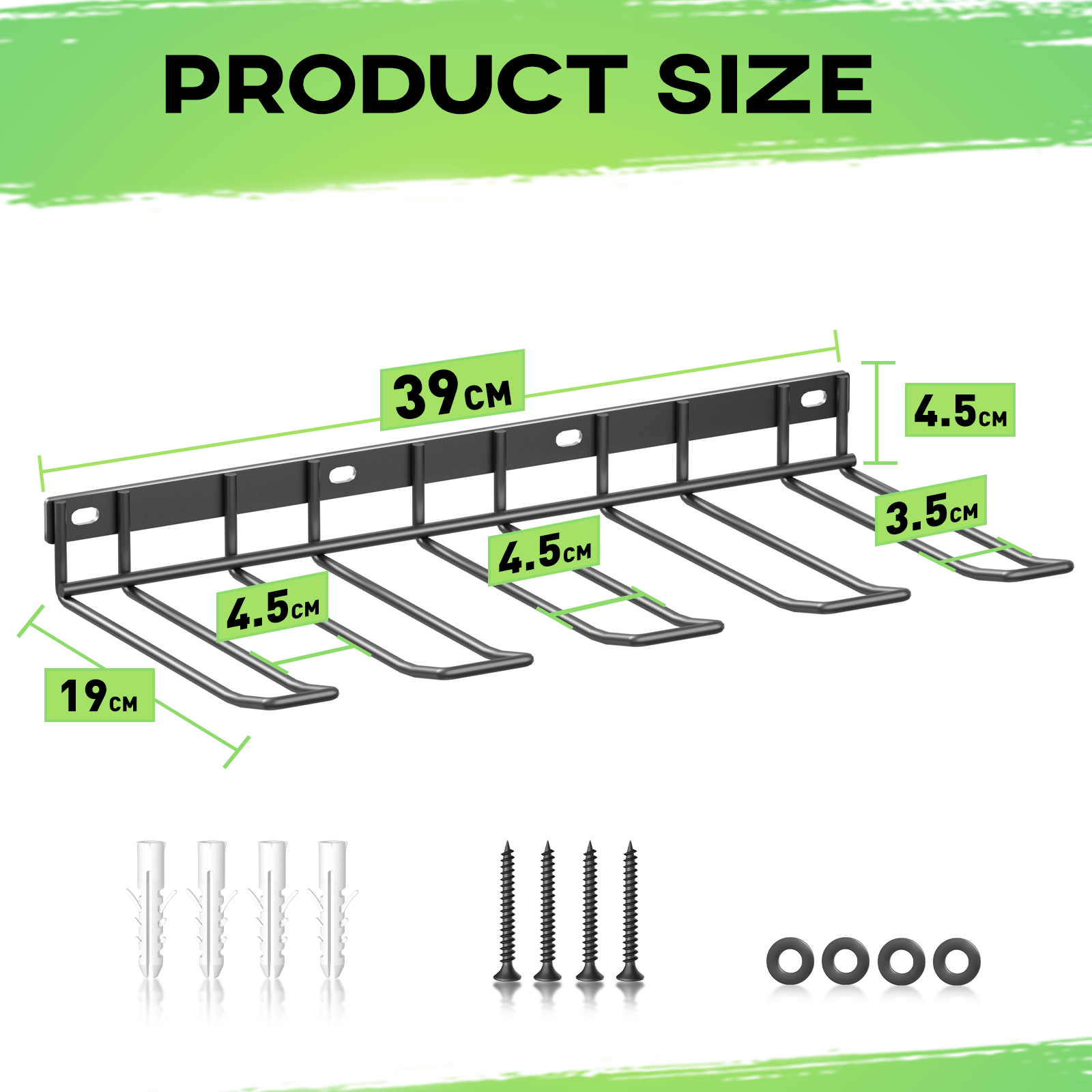 Yeabett Power Tool Organizer, 2-Pack Wall Mount Drill Holders photo 7