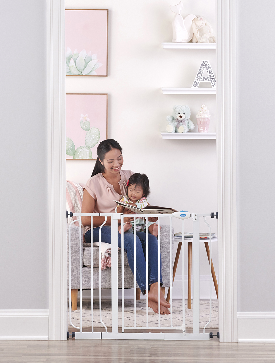 Regalo Extra Wide Baby Gate, 29"-38.5" with Walk Through Door, For Ages 6 to 24 Months - image 4 of 7