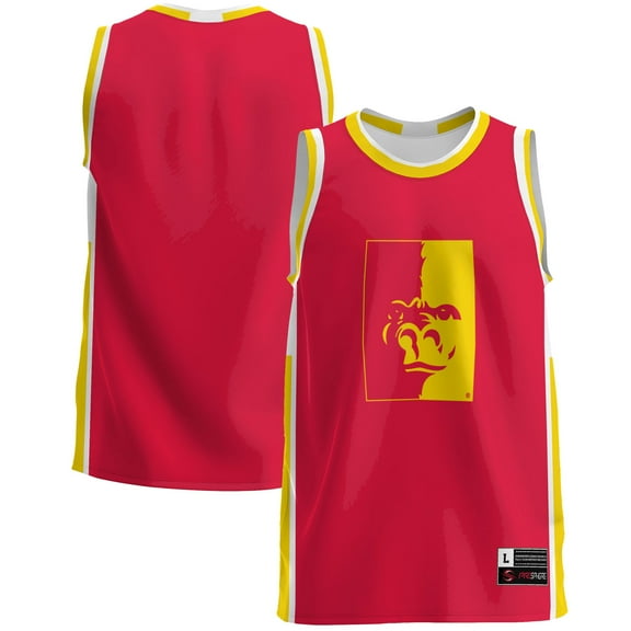 Men's GameDay Greats  Crimson Pittsburg State Gorillas  Lightweight Basketball Jersey
