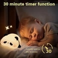 thumbnail image 3 of Panda Cute Night Light for Kids,Rechargeable Dimmable Squishy Night Light for Toddler Teens Room Decor,Silicone Nightlight,Birthday Gifts, 3 of 9