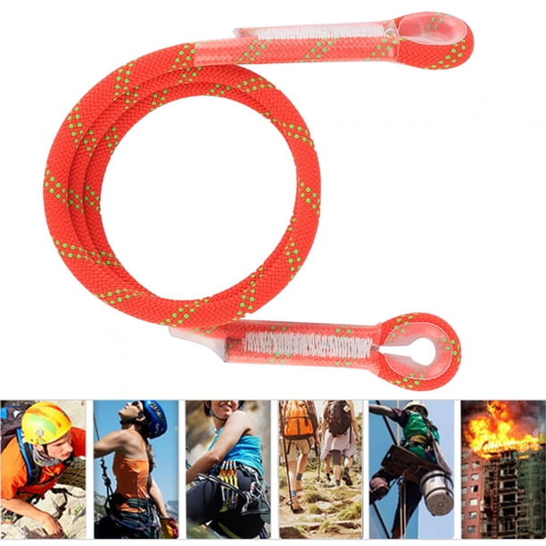 Cuerda de Escalada de Roca, Escalada Resistencia Al Desgaste de Nylon Hilo Apetado Para El Frenado