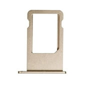 Ewparts for iPhone 6s sim Card Tray Replacement +Cleaning Cloth +Ejack Pin (Gold)