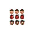 thumbnail image 1 of Decoraciones de Árbol de Navidad Bolsa de Paño de Navidad Red Grid 8cm Decoraciones Colgantes de Árbol de Navidad Decoración de Espuma de Navidad Decoraciones Colgantes. Árbol de Navidad Blanco, 1 of 6