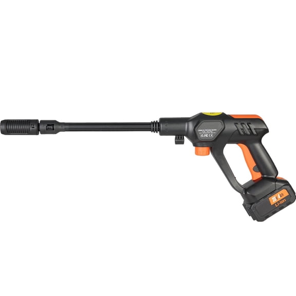 Cordless Pressure Washer 652 PSI 1.1 GPM Portable Power Cleaner with 4.0Ah Battery Charger 6 in 1 Nozzle for Car Home Floor Cleaning Watering