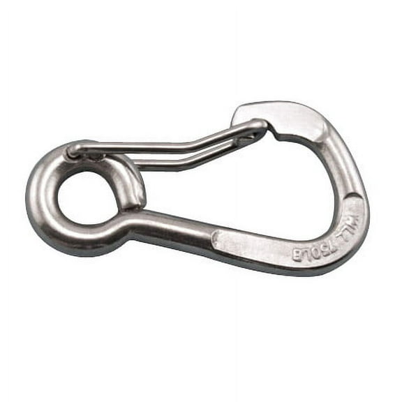 HARNESS CLIP CARABINER WIRE LEVER 5/16" (S0172-0080)