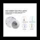thumbnail image 4 of Interruptor de Luz con Sensor de Movimiento 2PCS E27, 100-240 V, Base para Detector de Movimiento, PortaláMparas con Control de Luz, Interruptor Inteligente, PortaláMparas, 4 of 5