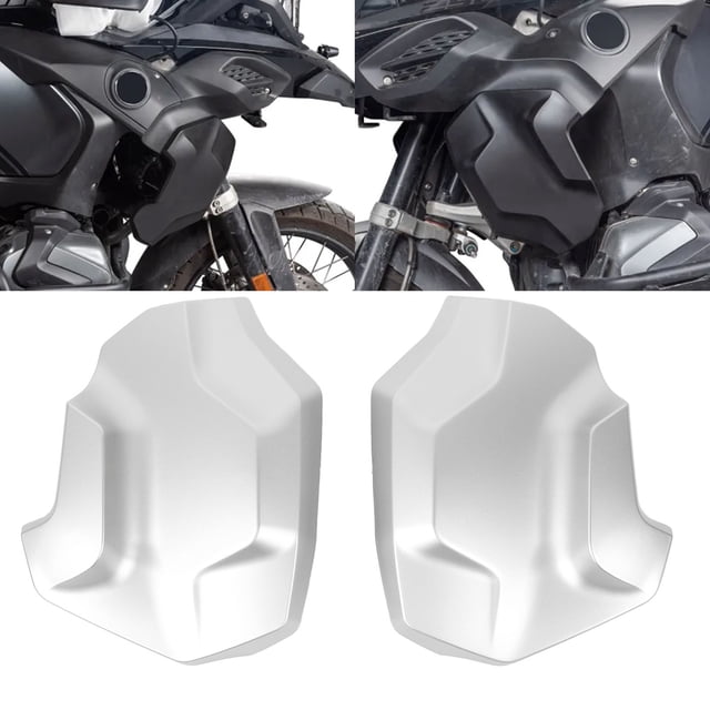 Front Radiator Guard Side Fairing Cover Motorcycle Front Radiator Protector Replacement for R1250GS Adventure 2018to2023