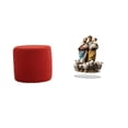 thumbnail image 1 of Escabel,Reposapiés pequeño,taburete otomano,sofá,taburete de té,Reposapiés Cubo Taburete Taburete para Dormitorio Baño,Letrero de mesa,Decoración de escritorio acrílica Rincón festivo, 1 of 8