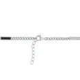 thumbnail image 4 of Open Curb Bracelet with Black Enamel Bars, 4 of 5