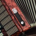 thumbnail image 3 of Raindrops 2pcs Accordion Belts Black Steel Double-layer Fixation for Musicians, 3 of 8