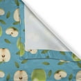 thumbnail image 4 of Ambesonne Fruits Window Valance, Raw Granny Smith, 54" X 18", Apple Green Teal, 4 of 5