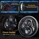 thumbnail image 3 of Faro LED de 7 pulgadas con luz alta y baja, homologado para MOT, compatible con Defender 90, 110, Miata MX5 MK1, Jeep Wrangler JK, TJ, CJ, Hummer H1 y H2., 3 of 5