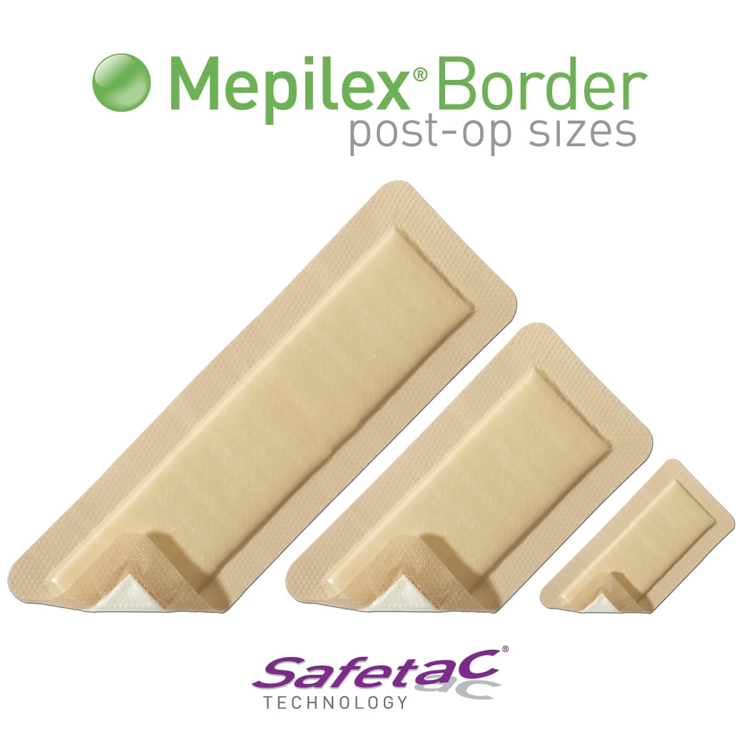 Mepilex PostOp Border Dressing by Molnlycke Healthcare SCP295800Z