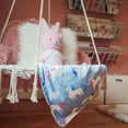 thumbnail image 6 of Wildkin Unicorn Baby, Toddler Plush Blanket in Purple for Girls, Made of Lightweight Ultra-Soft Velour, Solid Dotted Backing, 6 of 8
