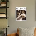 thumbnail image 7 of 1pc 1PCS Champagne Wall Prints Vintage Wall Art Posters Wall Posters Prints for Walls Goblet Posters for Bedroom Artwork Aesthetic Posters for Bedroom Unframed Holiday Gift 28x35cm, 7 of 7