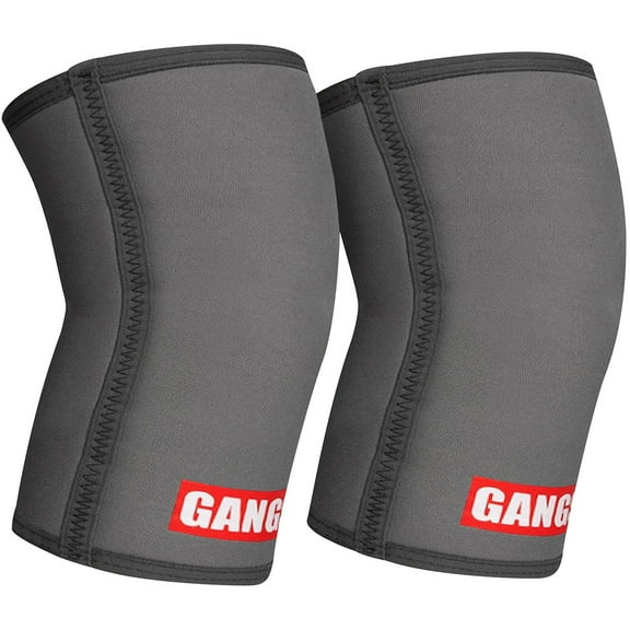 Sling Shot Gangsta Knee Sleeves by Mark Bell - Small - Gray