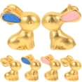 thumbnail image 1 of Shisuyan 6Pcs Jewelry Making Charms DIY Jewelry Rabbit Charms Pendants for Bracelet, 1 of 8