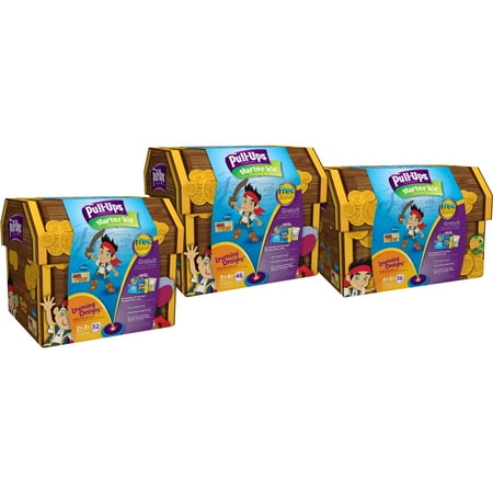 Huggies Pull-Ups Boys' Training Pants with Learning Designs Starter Kit (Choose Your Size)