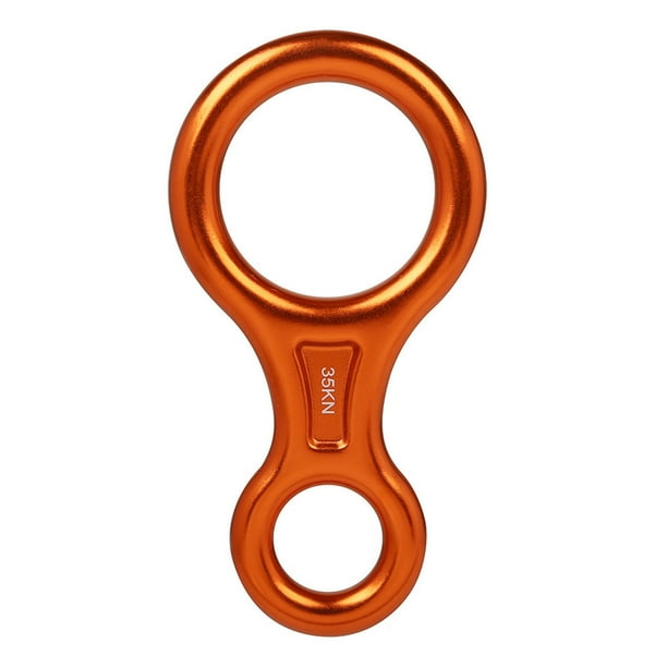 Anillos de escalada tensión de alta resistencia 35KN del descensor coloreado de la figura 8 para tirolesa ANGGREK Otros