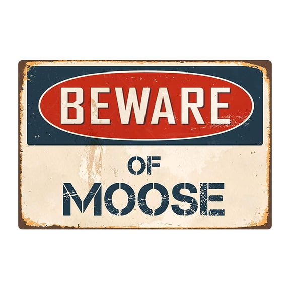 Welcome Sign for Front Door Promotion Sale! Nomeni Beware of Metal Sign Flag Plaque Bar Club Cafe Garage Wall Decor Art, Home Decor Clearance Sale