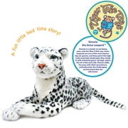 Sinovia The Snow Leopard | 17 Inch Stuffed Animal Plush | By TigerHart Toys