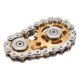 thumbnail image 2 of Cadena de bicicleta de acero inoxidable Fidget Spinner Toy, Mini giroscopio de mano de piñón de metal, duradero, de alta calidad Alivio del estrés y potenciador de enfoque - 5x5x3cm, 2 of 5