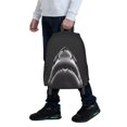 thumbnail image 5 of Sigee Black And White Shark for Simple large capacity backpack Travel Laptop Backpack, Business for Travel and Daily Use, 5 of 9
