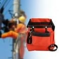 thumbnail image 6 of 600D Oxford Cloth Tool Waist Bag Pocket Tool Pouch for Electrician Carpenter Red, 6 of 8