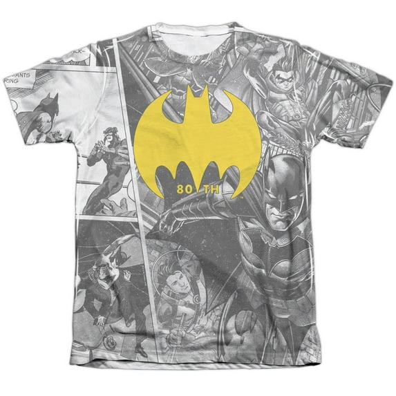 Batman - Collage - Short Sleeve Shirt - Large